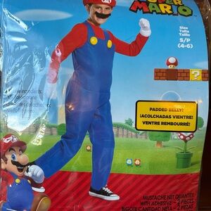 Super Mario Child Halloween Costume Size Small Brand New